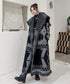 Fringe Pattern Long Coat